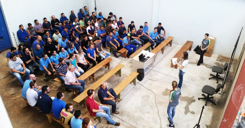 Primeiro dia D do ano na Hidroenergia - ação do SENAI