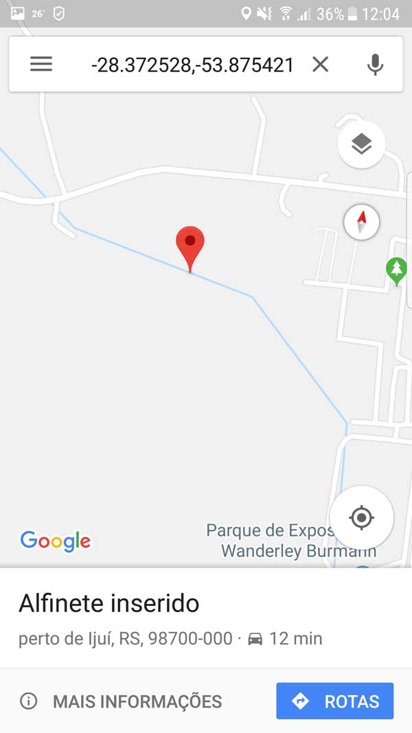 Maps - alfinete