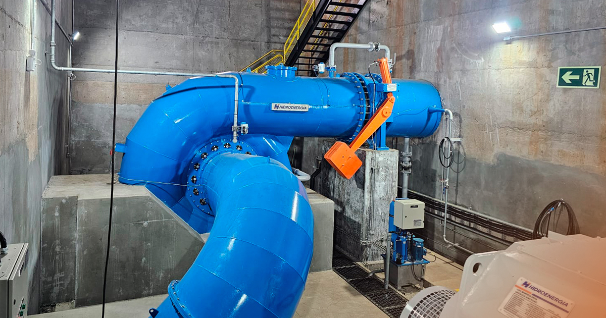 Turbina Francis na prática